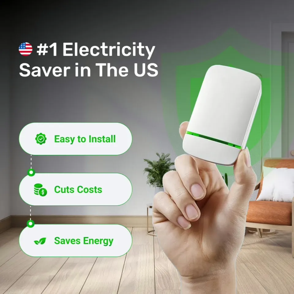 ZeroWattic energy saving device – plug-in electricity stabilizer for your home